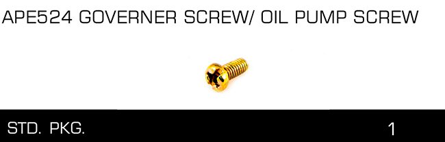 APE524 GOVERNER SCREW OIL PUMP SCREW